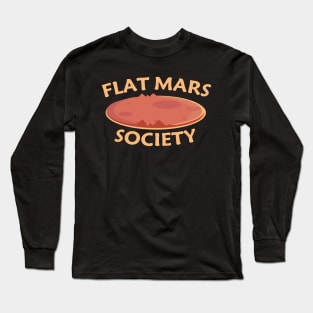 Flat Mars Society Long Sleeve T-Shirt